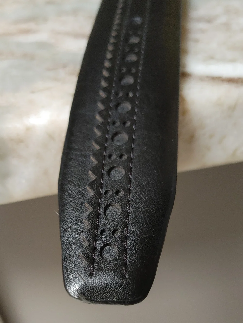 Cole Haan Black Western Style Belt Size 40
